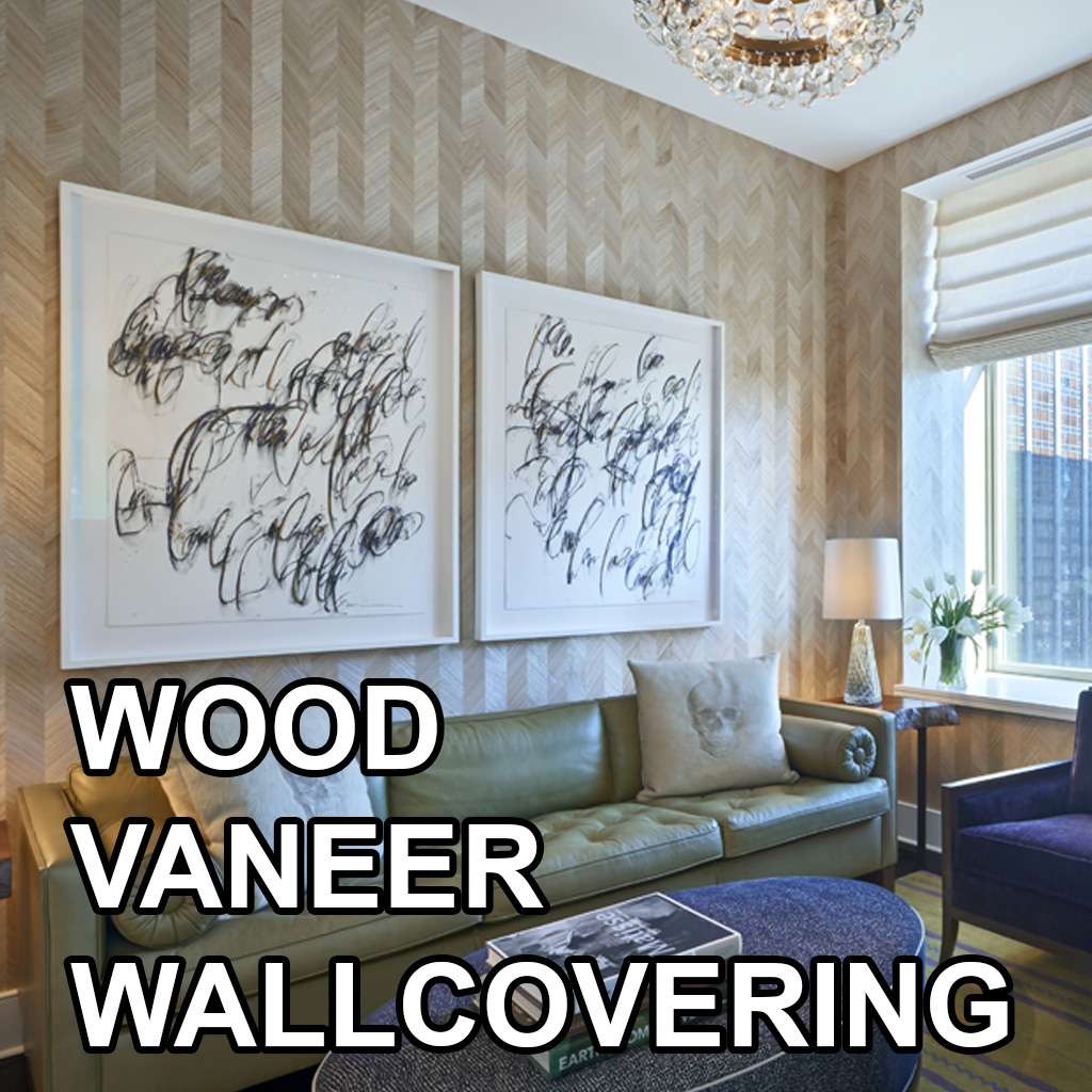Indulge in the Elegance of Wood Veneer Wallcoverings
